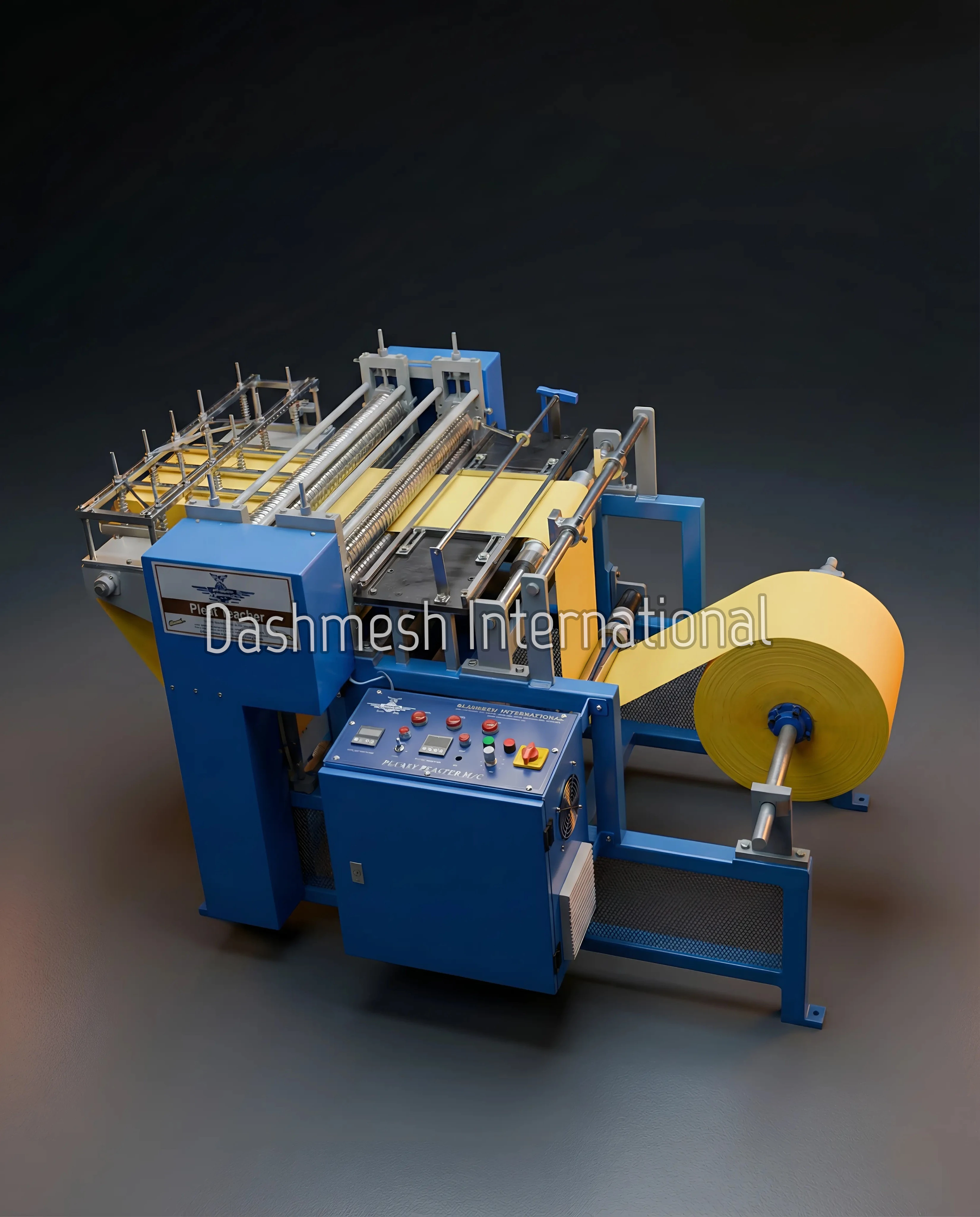 Rotary Marathon Pleating Machine - High-speed industrial filtration manufacturing technology by Dashmesh International